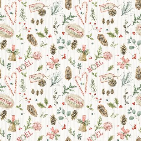Holiday Spirit Christmas Toss Cream 806065