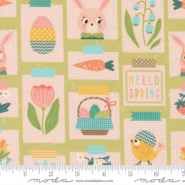 Hop Into Spring Leaf 39090 19 Moda #1