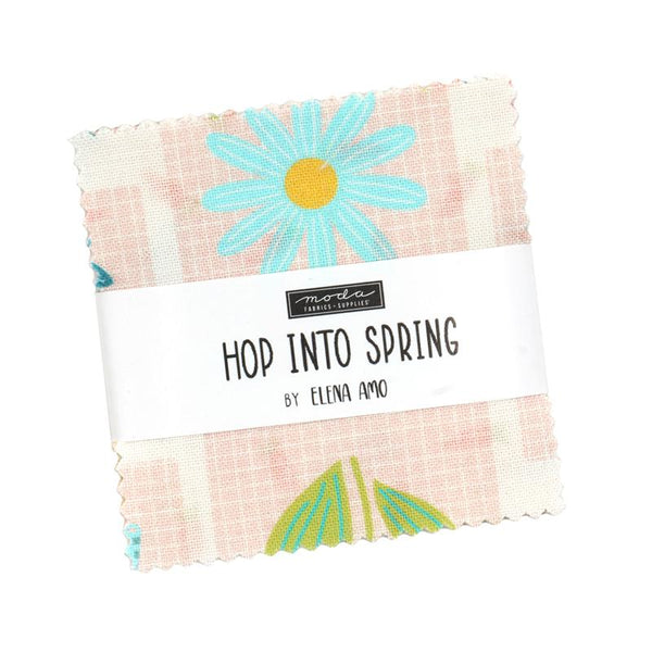 Hop Into Spring Mini Charm 39090MC Moda Precuts#1