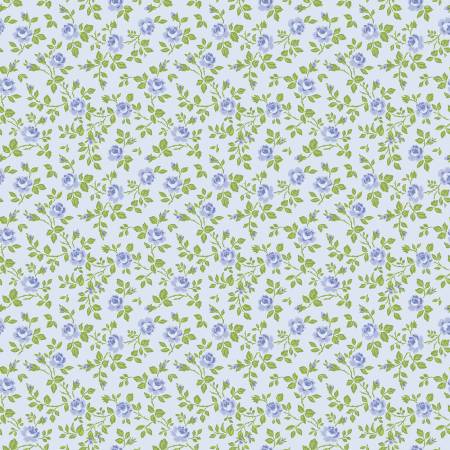 Hydrangea Tossed Floral Powder 6162