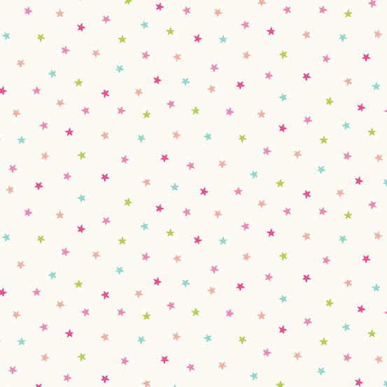 In The Jungle Multi Stars Pink 3423