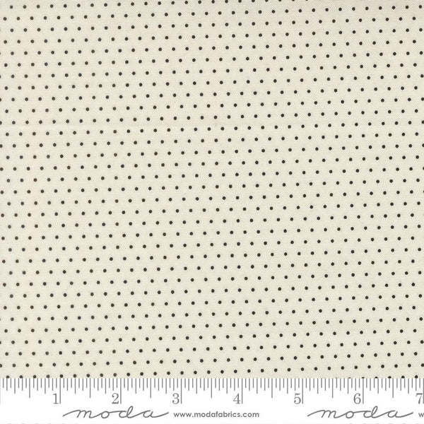 Ink Dots Porcelain Black 55749 12 Moda #1