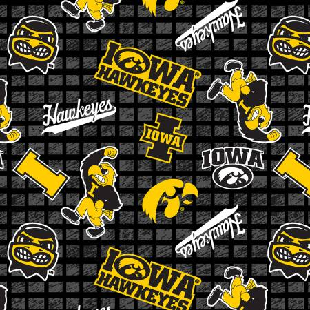 Iowa All Over Print 108in Wideback IA1395