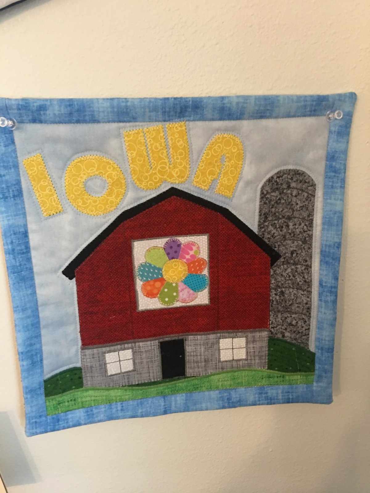 Iowa Barn Block 2016 Pattern