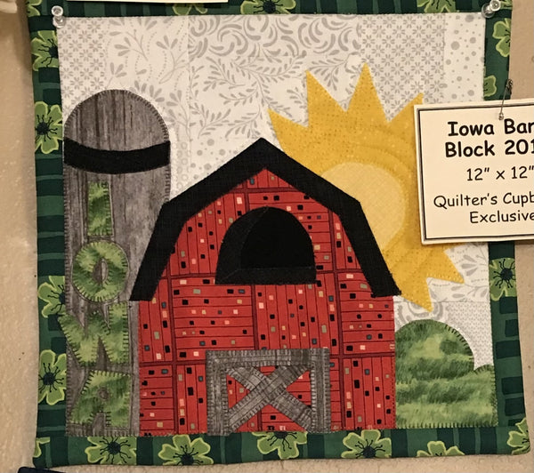 Iowa Barn Block 2019 Pattern