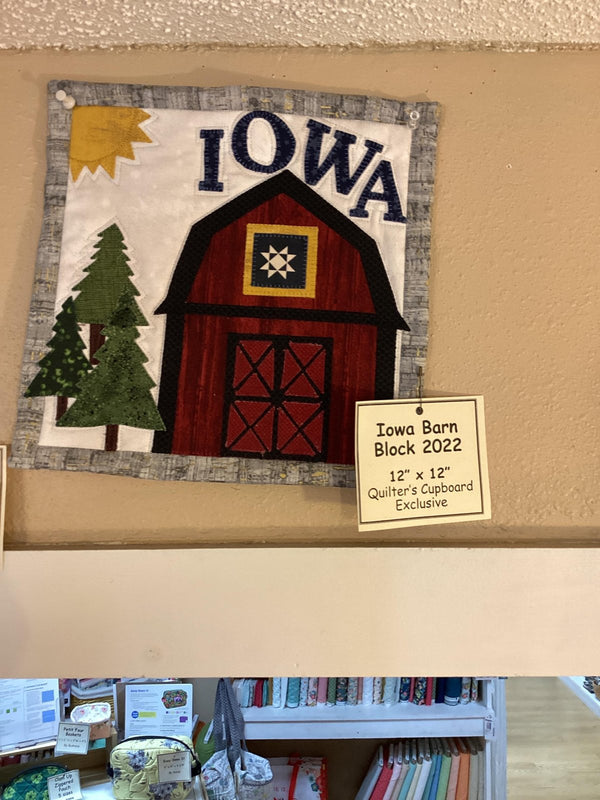 Iowa Barn Block 2022 Pattern