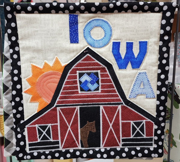 Iowa Barn Block 2023 Pattern