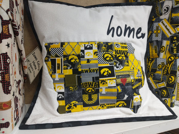 Iowa Home Pillow Cover