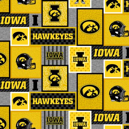 Iowa NCAA Patch Fleece IA1177