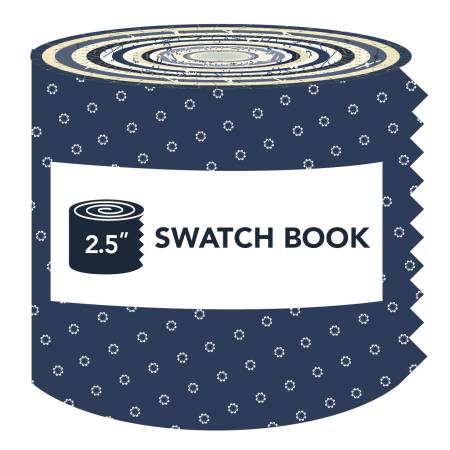 Iowa Quilt Museum Swatch Book 2.5" Strips