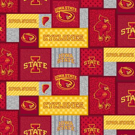 Iowa State Cyclones College Patch Fleece ISU1177