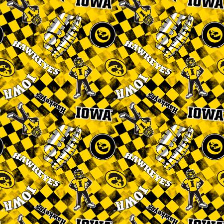 Iowa Yellow Canvas Duck Cloth Cotton IA1380-YELLOW