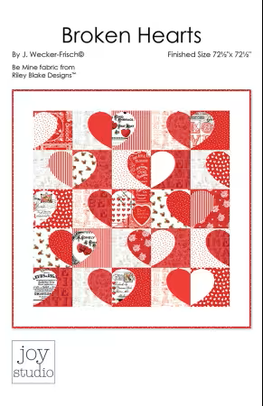 J. Wecker Frisch Broken Hearts Quilt Pattern
