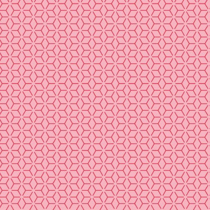 KimberBell Basics Connected Stars Pink 20197