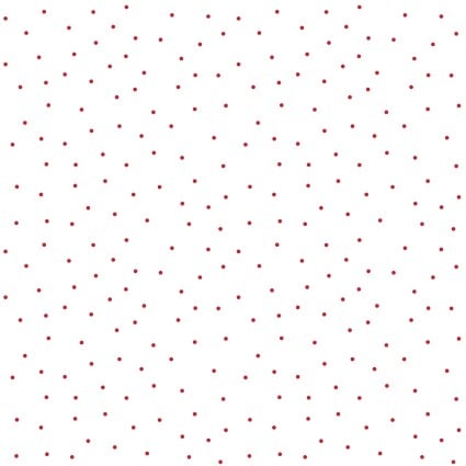KimberBell White/Red Tiny Dots 20185