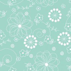 Kimberbell Basics Doodles Teal 8021