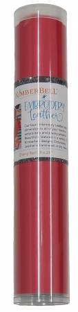 Kimberbell Embroidery Leather Cherry Red