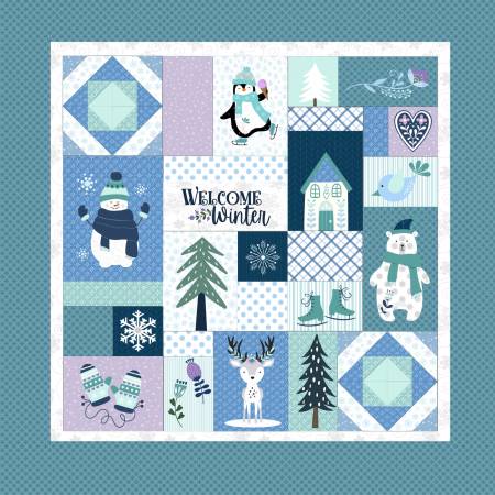 Kimberbell Enchanted Winter Feature Quilt Pattern