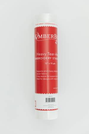 Kimberbell Heavy Tear-away stabilizer 12in x 10yd