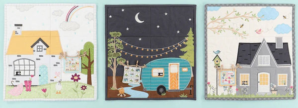 Kimberbell Home Sewn Tiling Scenes Vol. 1 Pattern & Fabric Bundle