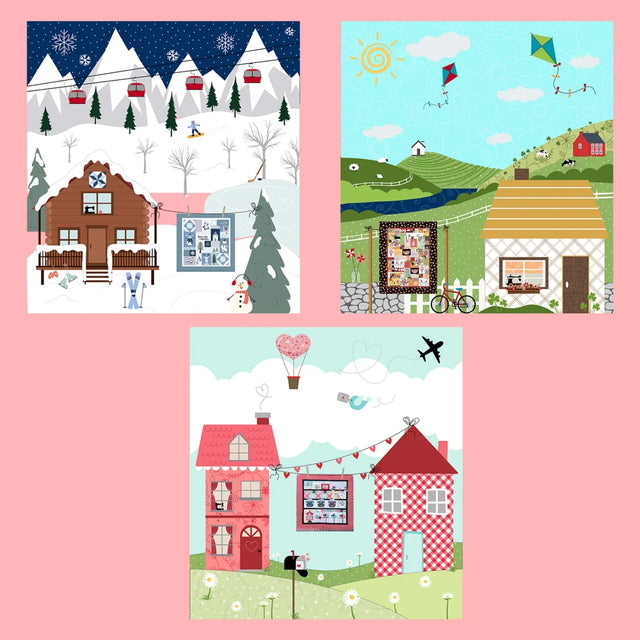 Kimberbell Home Sewn Tiling Scenes: Volume 4