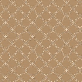 Kimberbell Lattice Brown 8062