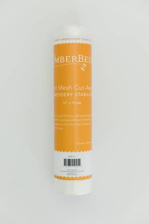 Kimberbell Light Mesh Cut-away stabilizer 12in x 10yd
