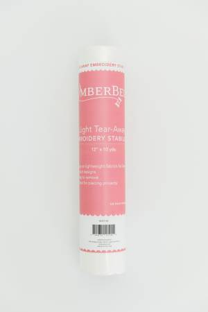 Kimberbell Light Tear-away stabilizer 12in x 10yd