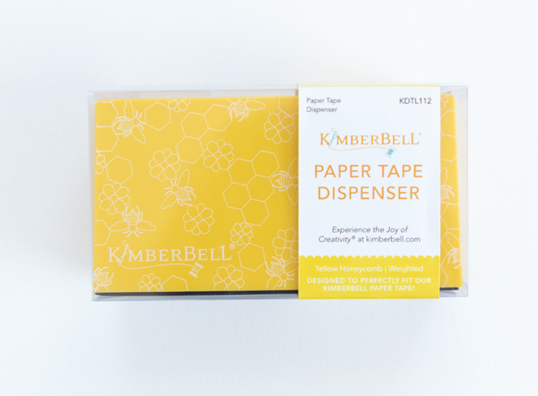 Kimberbell Paper Tape Dispenser Yellow Honeycomb