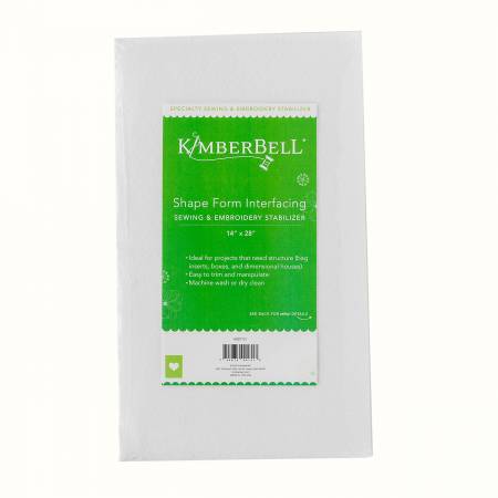 Kimberbell Shape Form Interfacing 14in x 28in