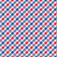 Kimberbell Star Spangled Beauty Blue/Red Bias Gingham 5318