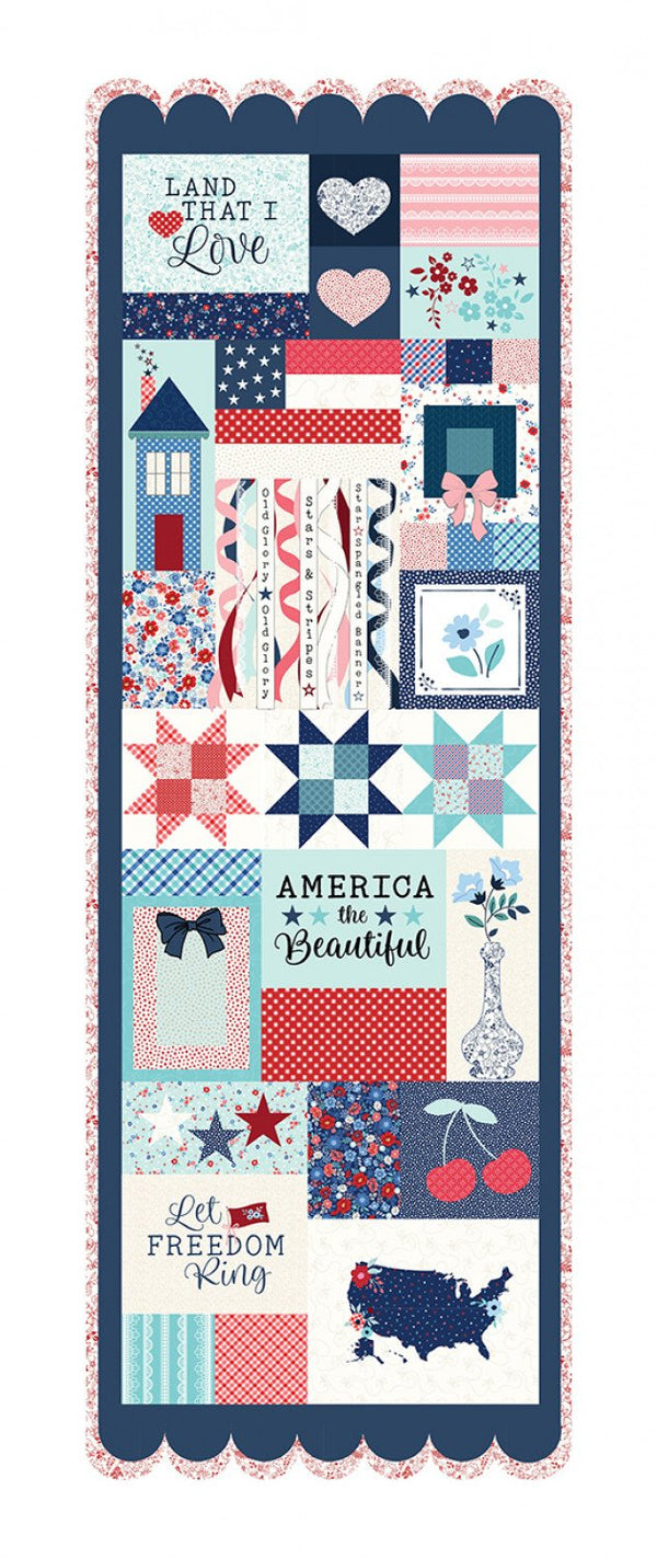 Kimberbell Star Spangled Beauty Ladder Quilt Embellishment Kit