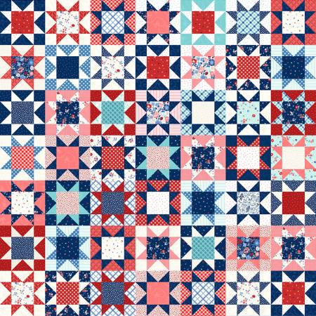 Kimberbell Star Spangled Beauty Multi Star Quilt 5313