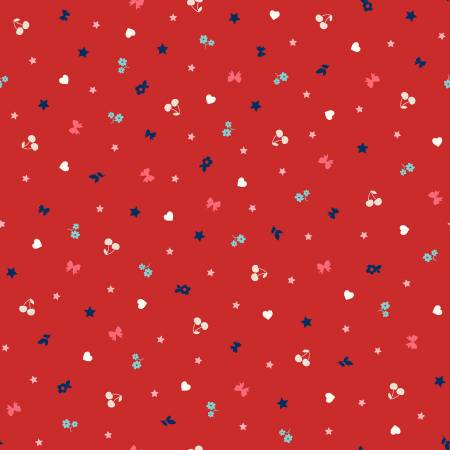 Kimberbell Star Spangled Beauty Red Teeny 5309 Tinys