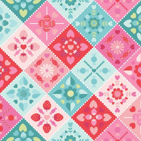 Kimberbell Sweet Shoppe Multi Candy Kaleidoscope 5621