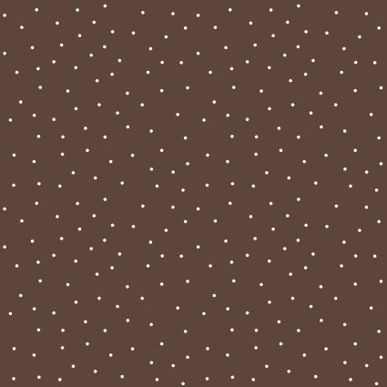 Kimberbell Tiny Dots Brown/White 3482