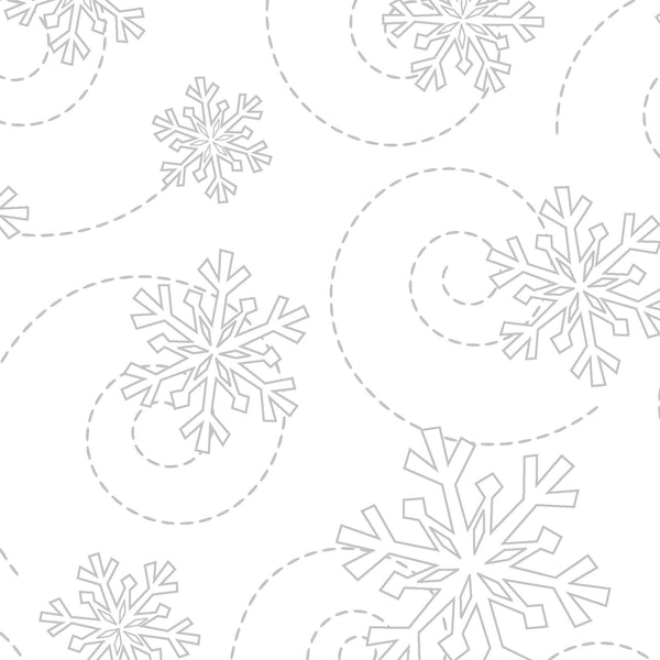 Kimberbell White on White Snowflake 7282