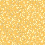 Kimberbell Yellow Scroll 7417