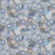 Kindly Yours Blue/Taupe Butterflies 6609