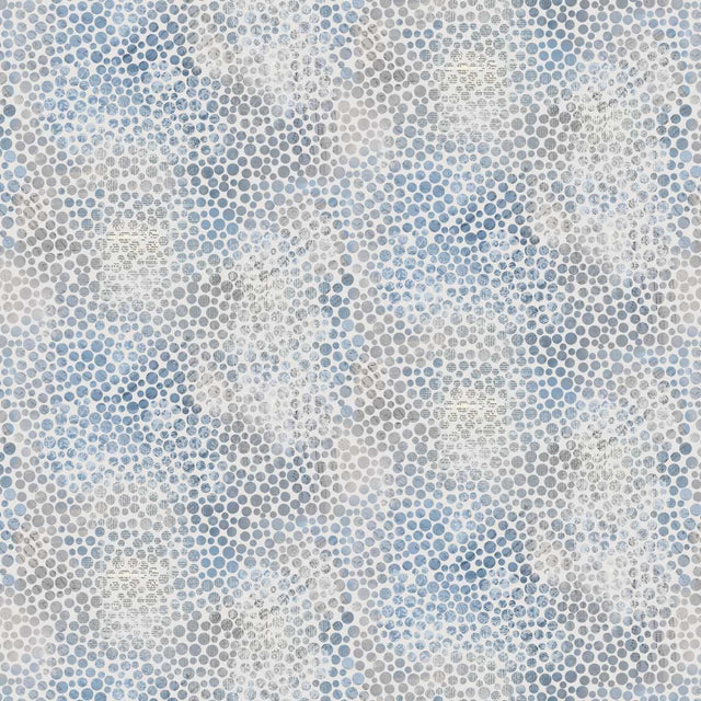 Kindly Yours Blue/Taupe Dots 6600