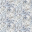 Kindly Yours Blue/Taupe Leaves 6602