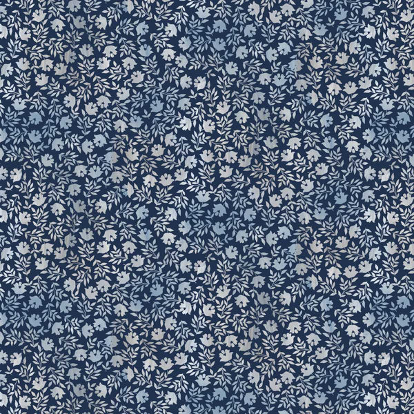 Kindly Yours Indigo Little Flowers 6608