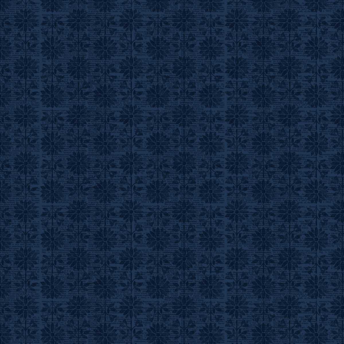 Kindly Yours Indigo Print 6605