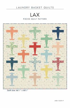 LAX Plane Quilt Pattern