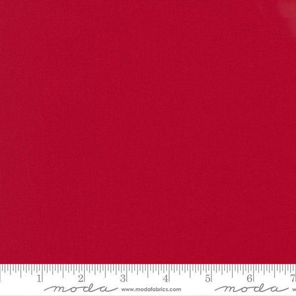 Bella Solids Christmas Red Fabric 990016