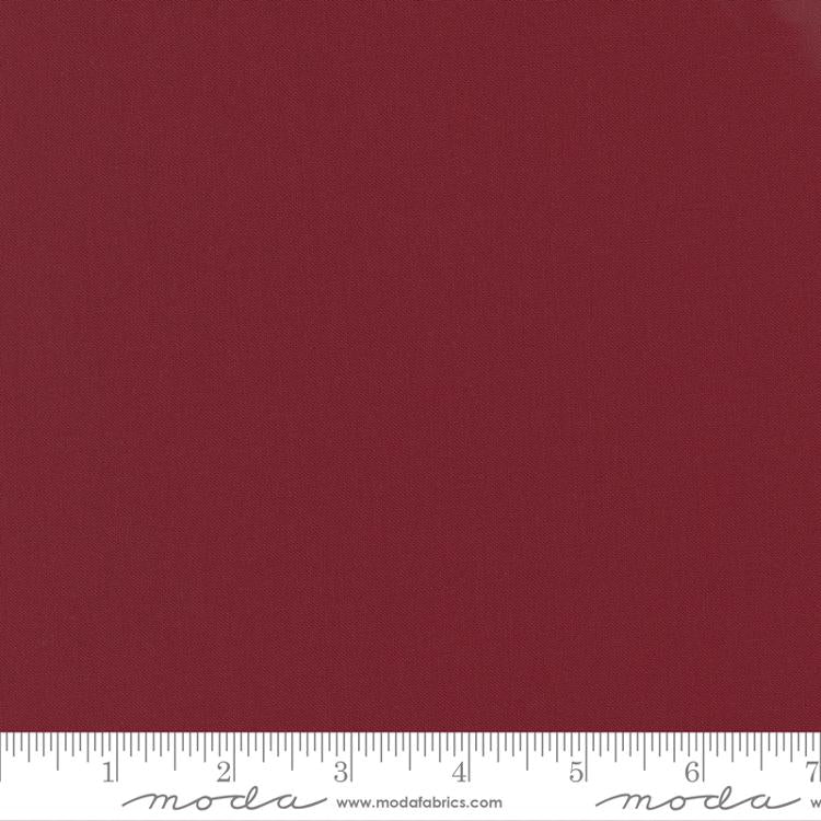 Bella Solids Kansas Red Fabric 9900150