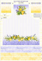 Lavender Lemonade Multi Apron Panel 5143