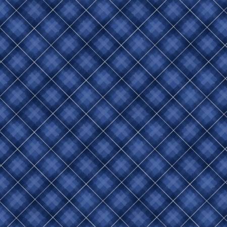 Let It Snow-man Plaid Dark Blue 806119