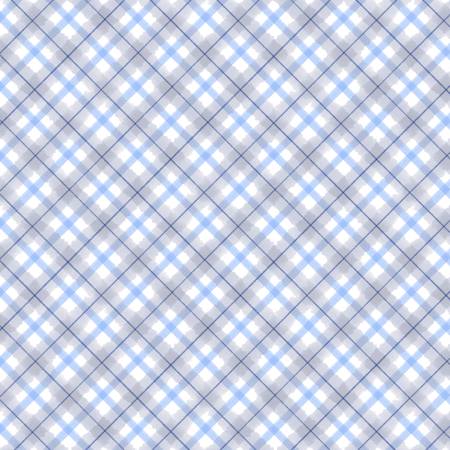 Let It Snow-man Plaid White/Multi 806118