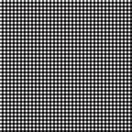 Little Ladybug Gingham Black Fabric 6635